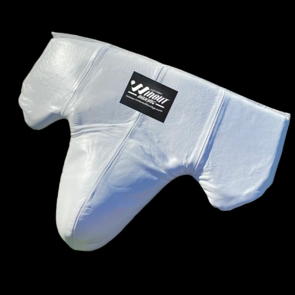 White Groin Guard 100%