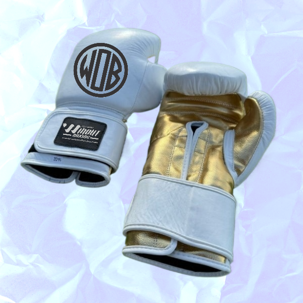 WHITE GOLD | PRO ELITE | PRO ELITE GLOVES 100% LEATHER