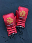 Switch Red Metalic WinOut Custom Set Genuine Leather Sparring Set Boxing GLoves 3 image